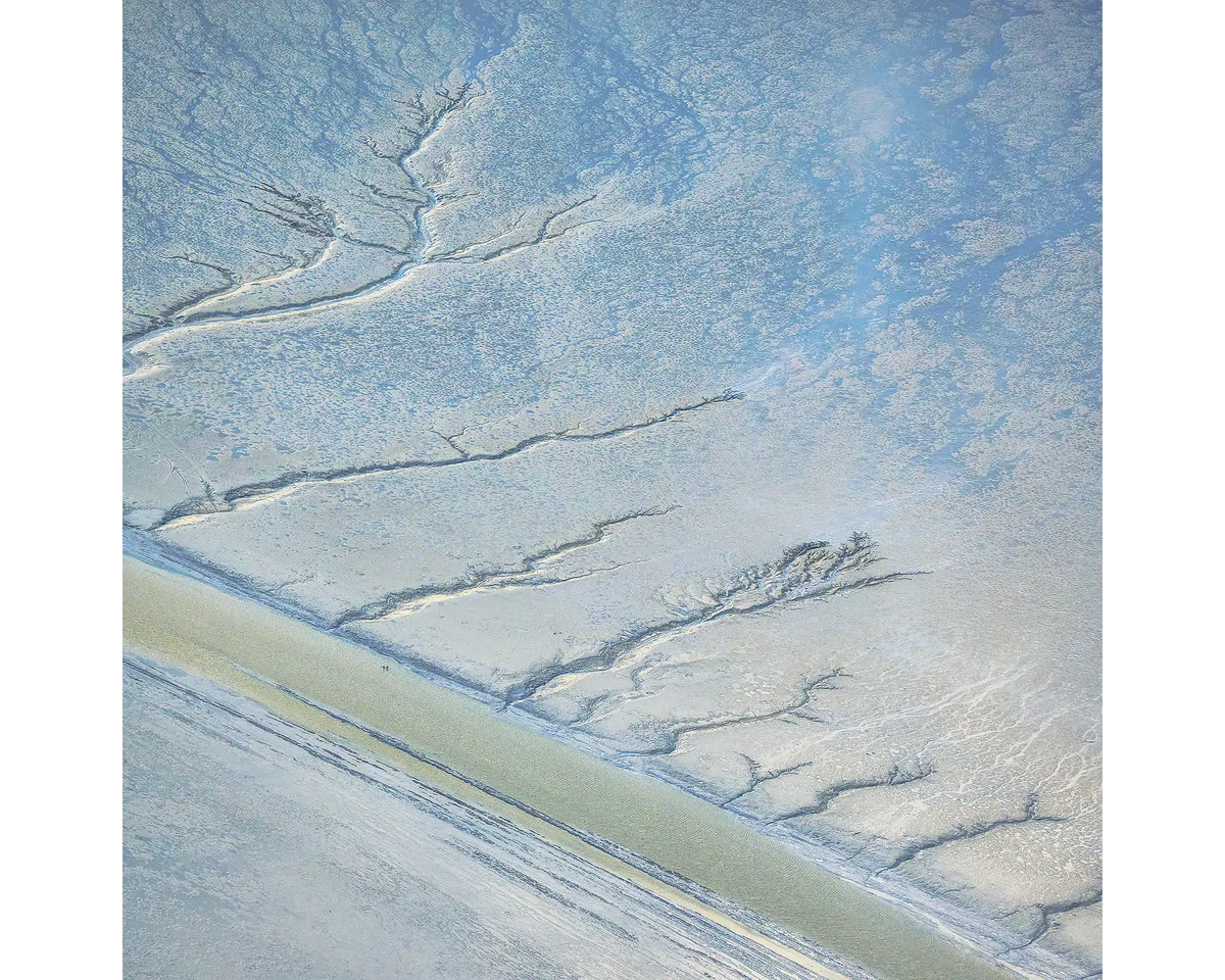 Tidal patterns in Crab Creek, the Kimberley, WA. 