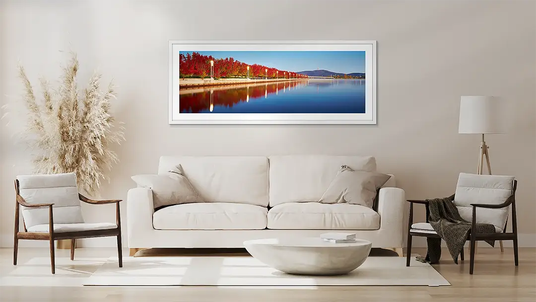 Lake Burley Griffin wall art collection.