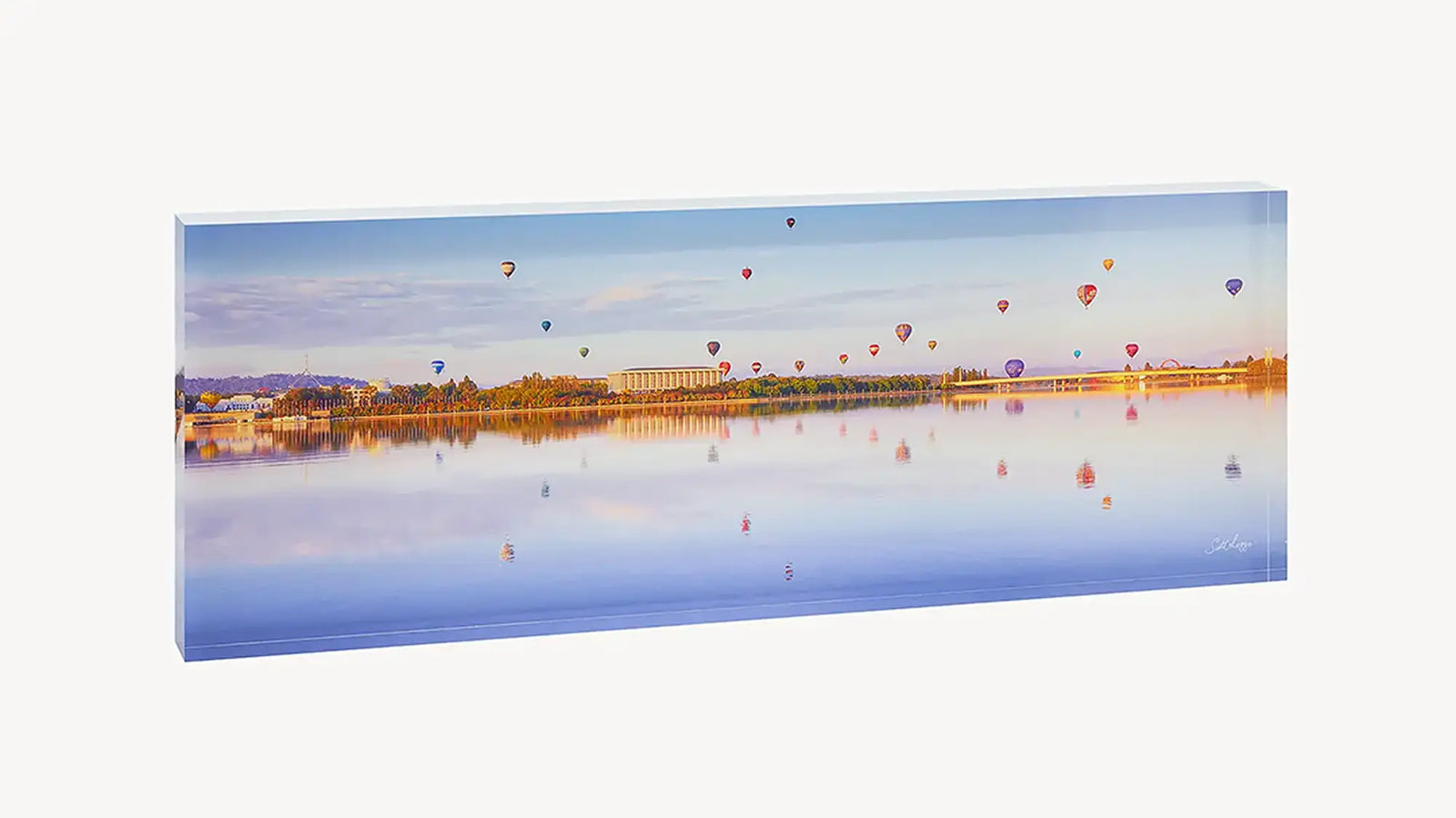 National Library of Australia acrylic block collection.