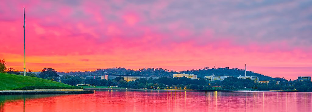 Russell Surprise - Sunrise, Russell Offices, Canberra