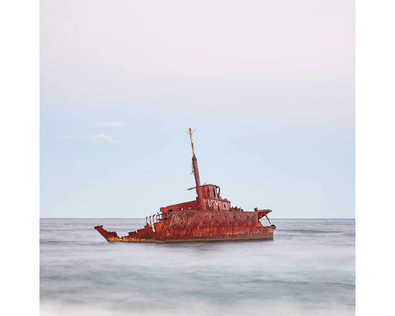 Abandoned. MV Sygna, Stockton Beach, Newcastle.