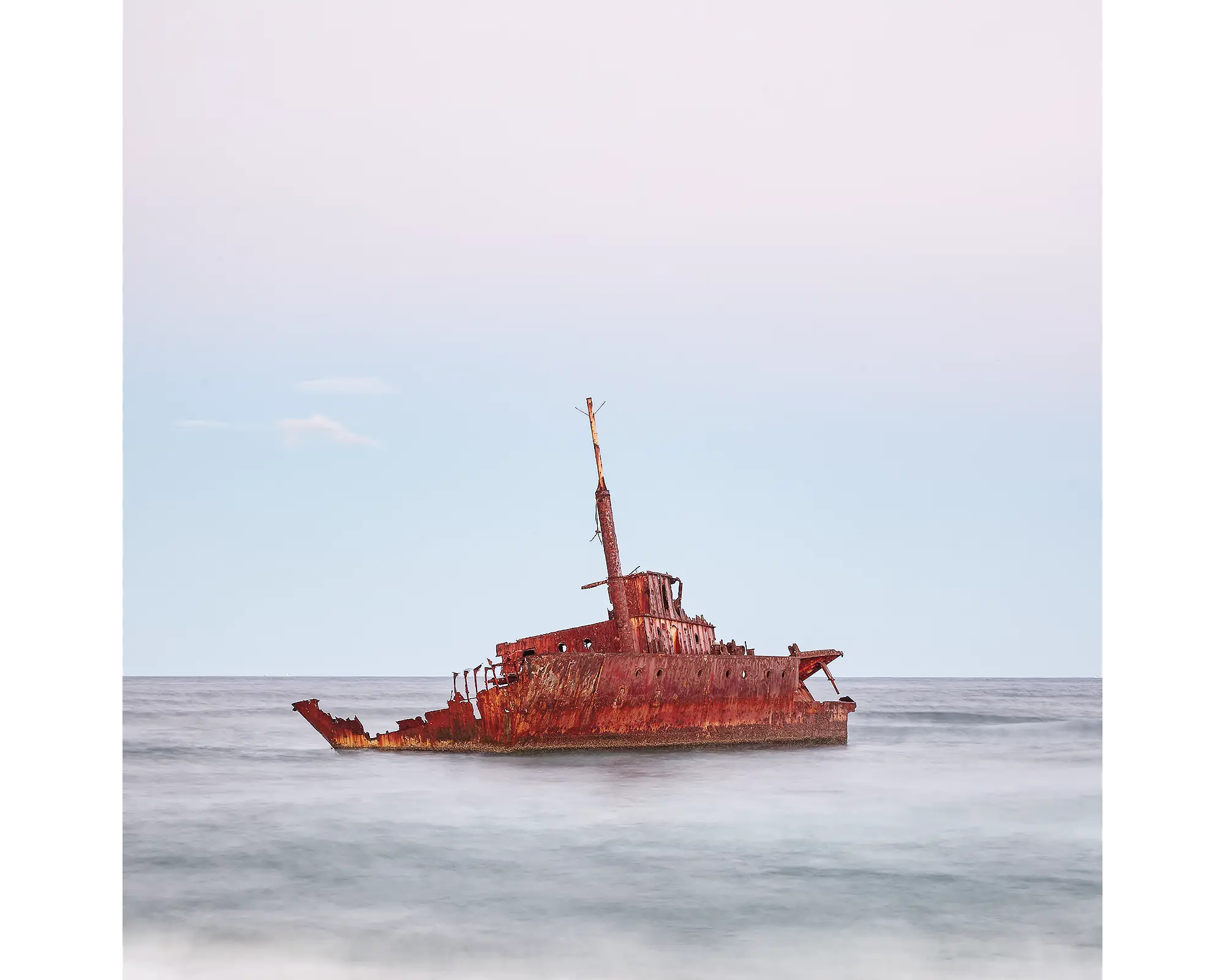 Abandoned. MV Sygna, Stockton Beach, Newcastle.