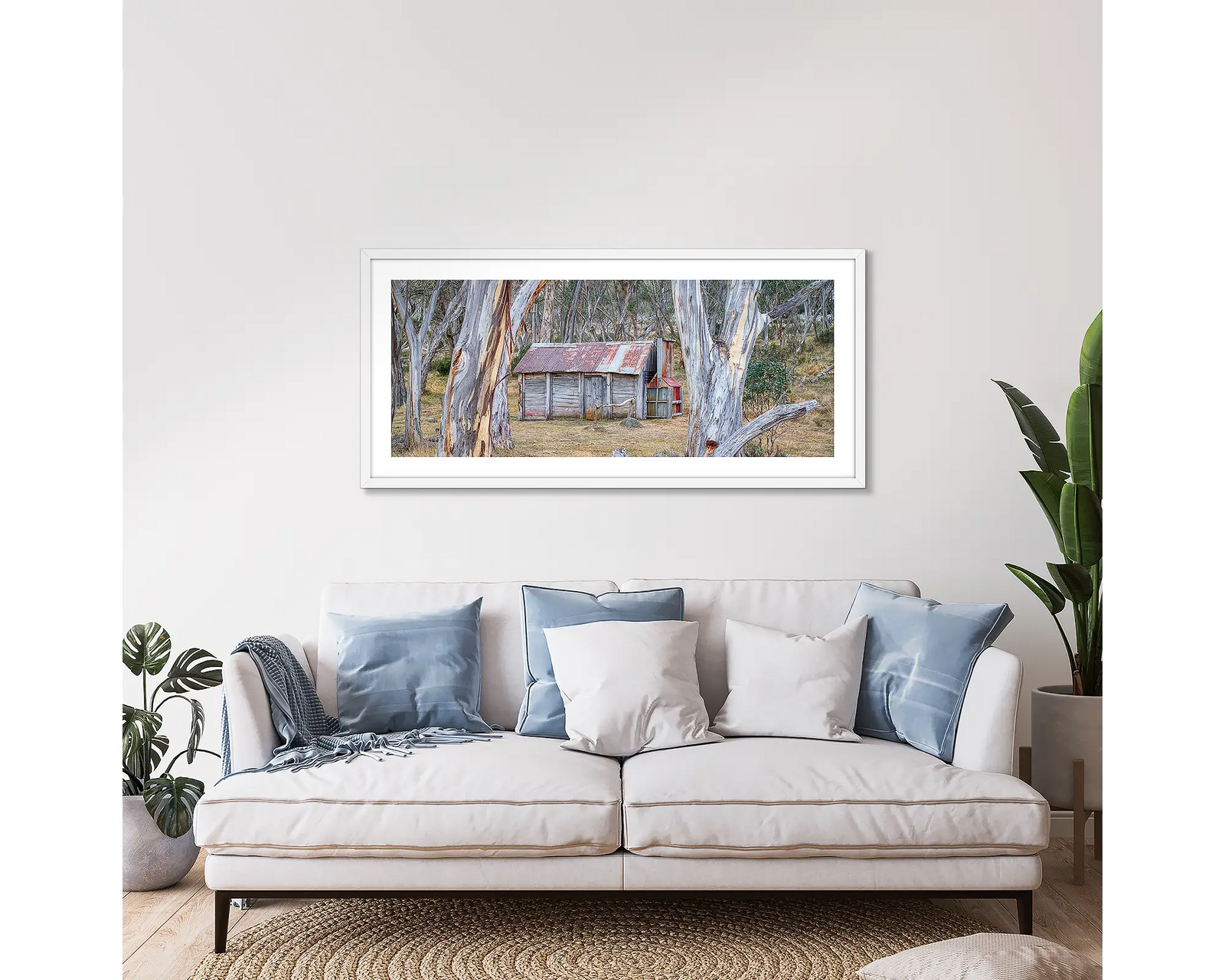 Abode Among the Gum Trees. Cascade Hut, Kosciuszko National Park, New South Wales.