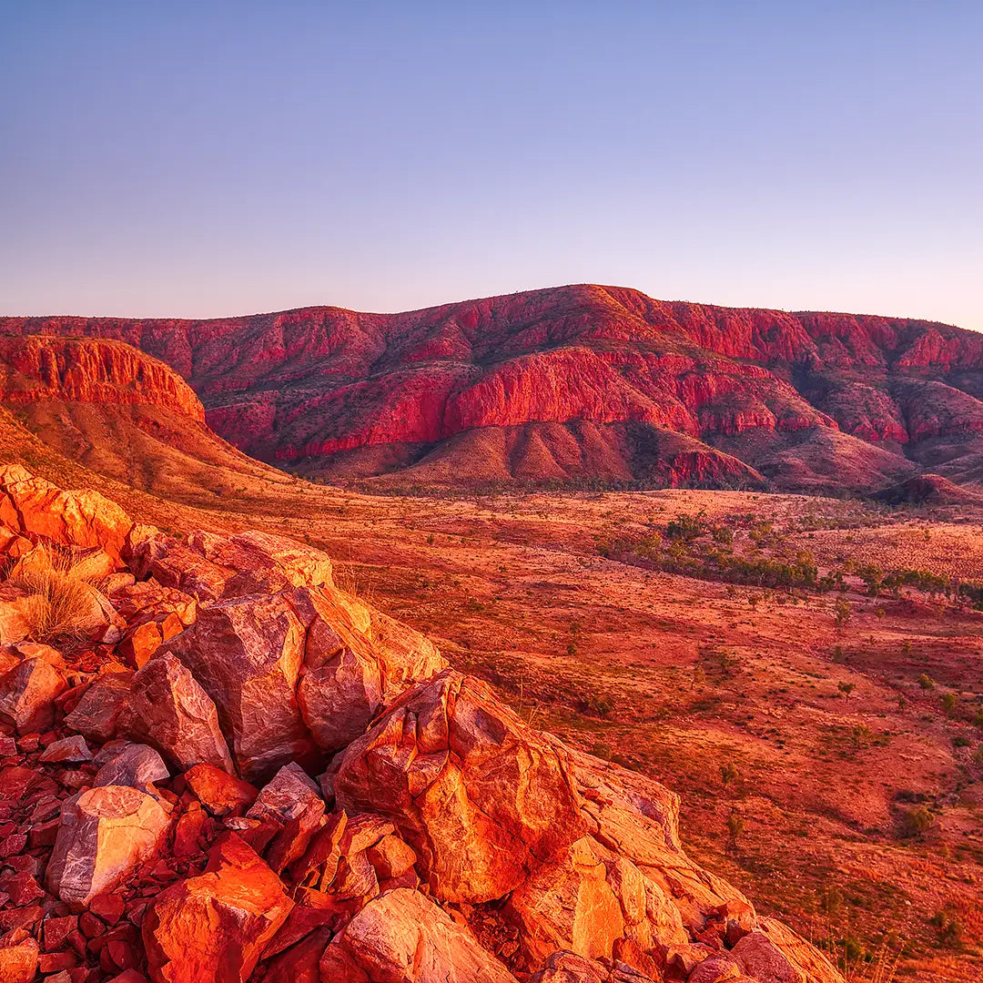 Ancient Dawn - Ormiston Pound at sunrise, West MacDonnell National Park, Northern Territory