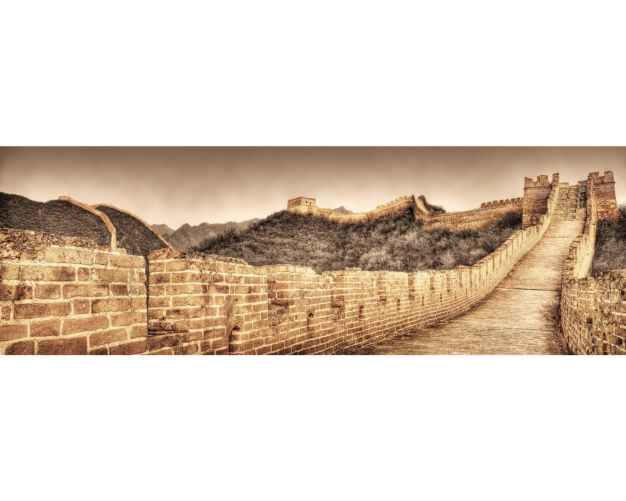 Ancient Wall - Great Wall Of China.