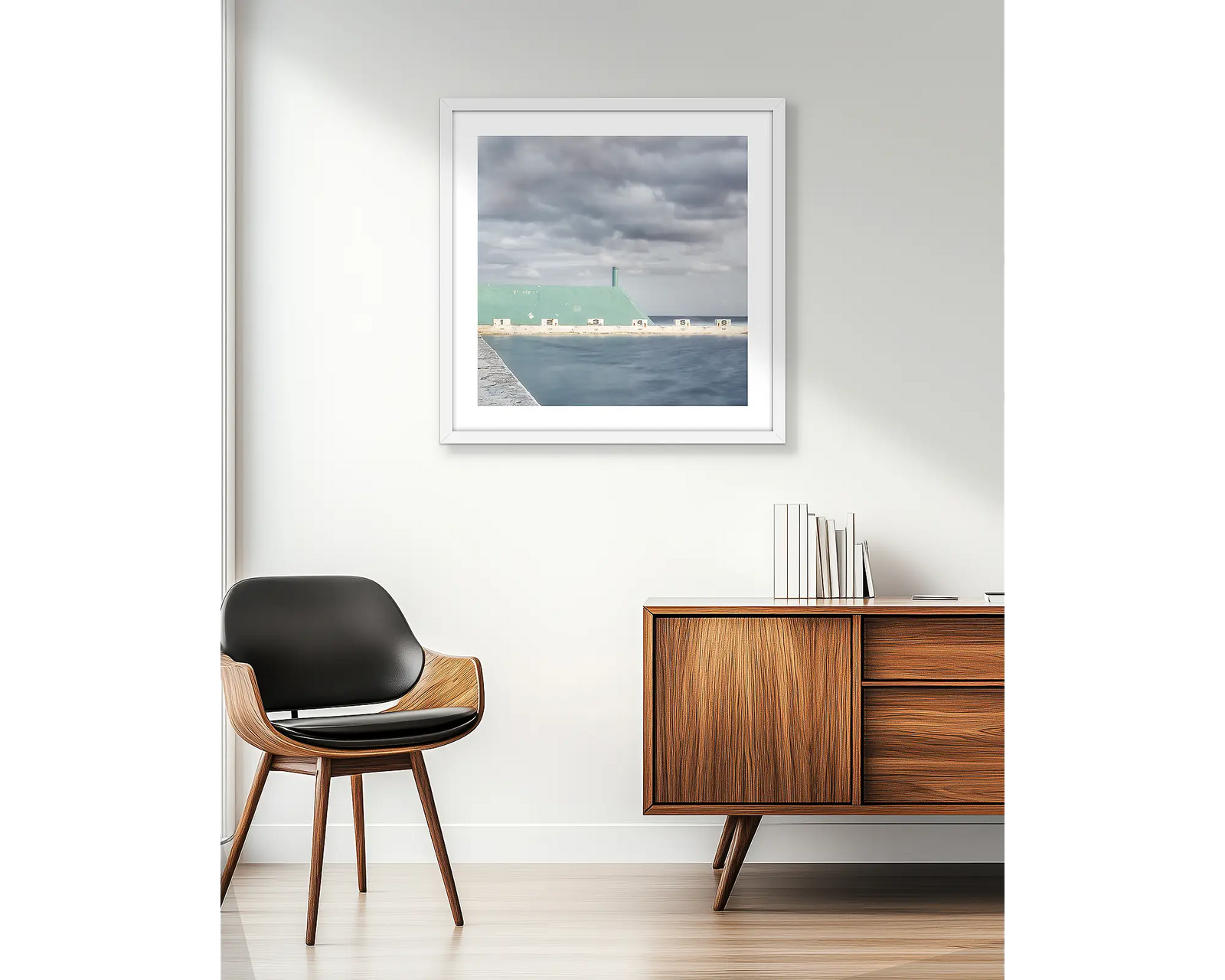 Angles. Newcastle Baths, New South Wales, Australia.