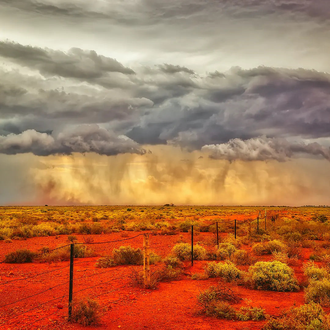Approaching Storm - Outback South Australia
