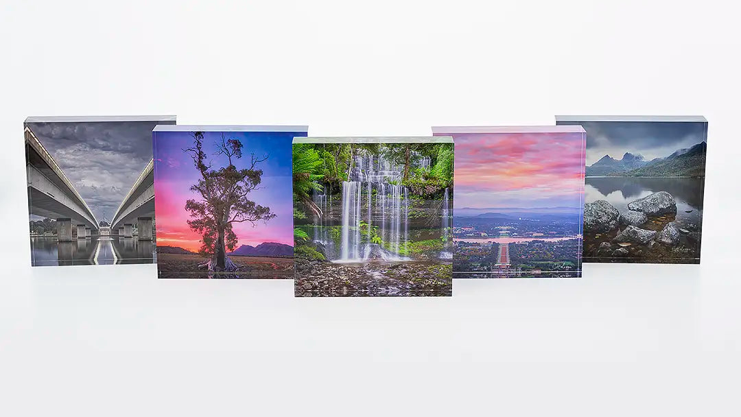 Australia acrylic block collection. Australian Artwork