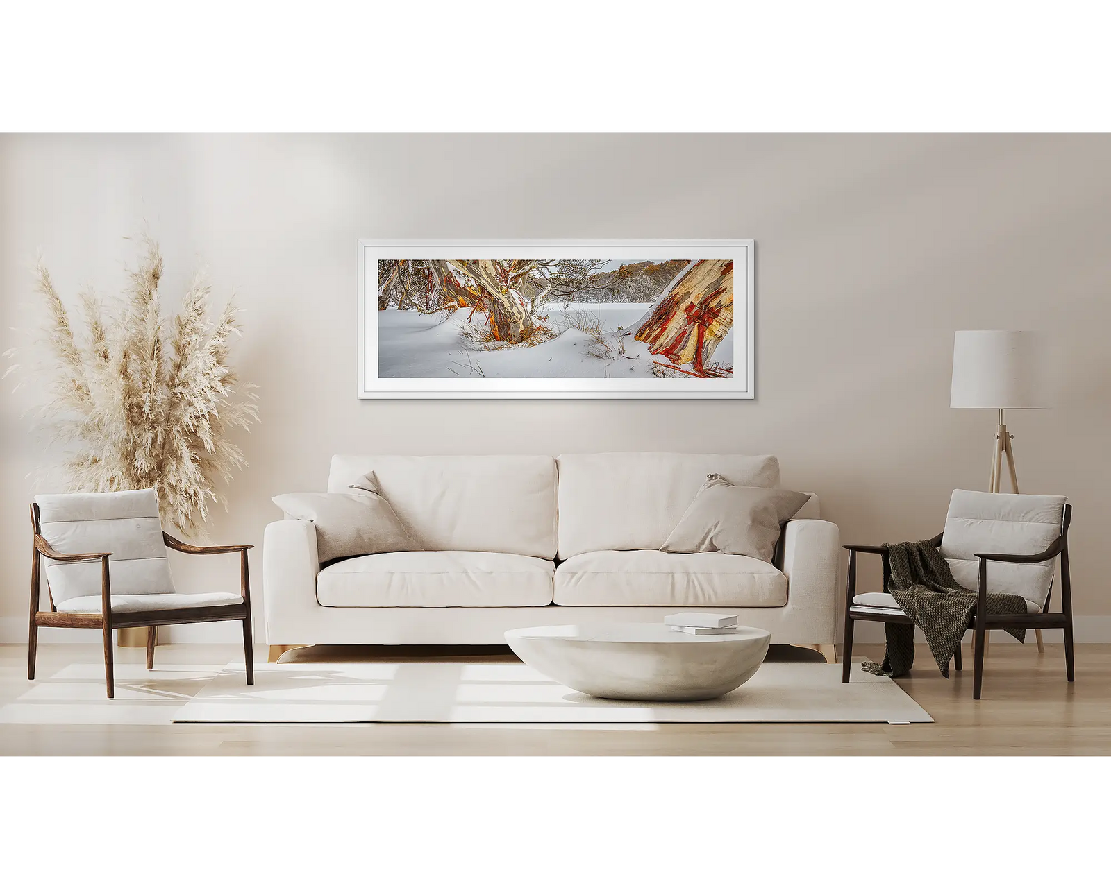 Back Country. Snow gums, Dinner Plain, Victoria, Australia.