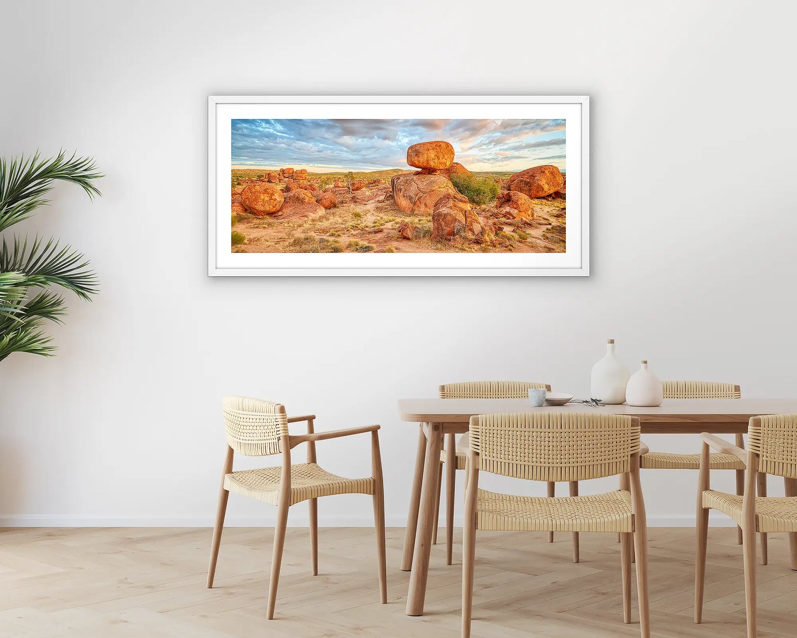 Balanced. Rock Devils Marbles, Northern Territory, Australia.
