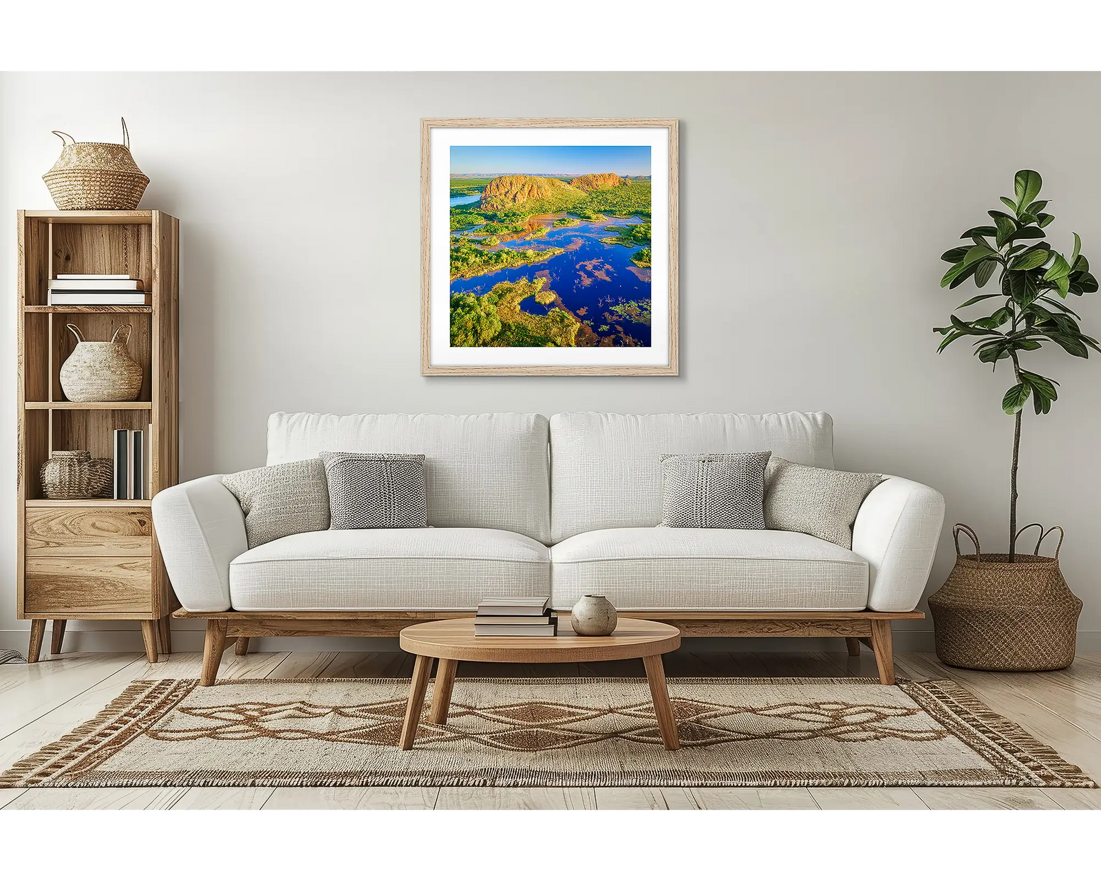 Beacon. Sunrise over Elephant Rock, Kununnurra, The Kimberley.