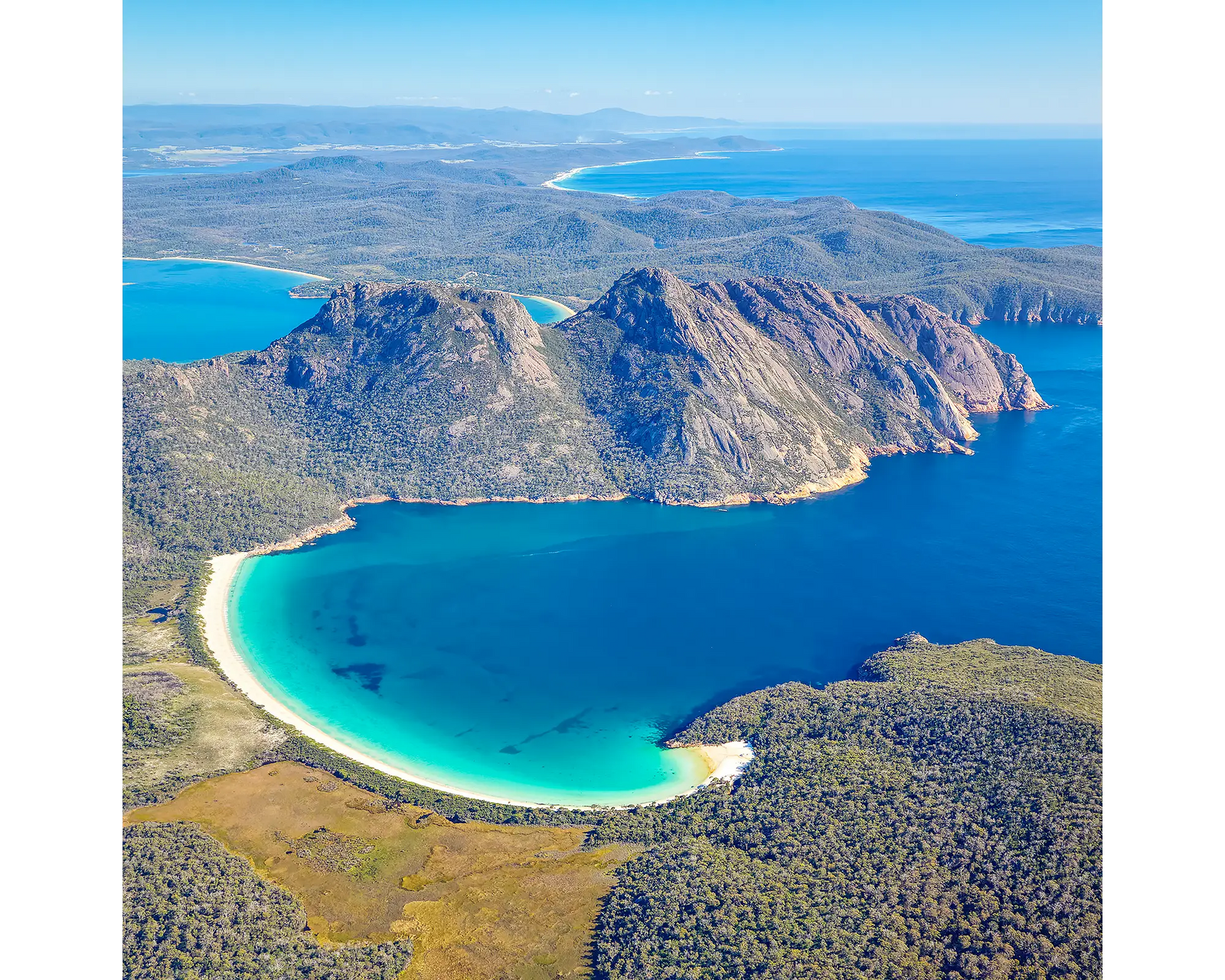 Blue Beauty. Wineglass Bay, Frecyinet National Park.