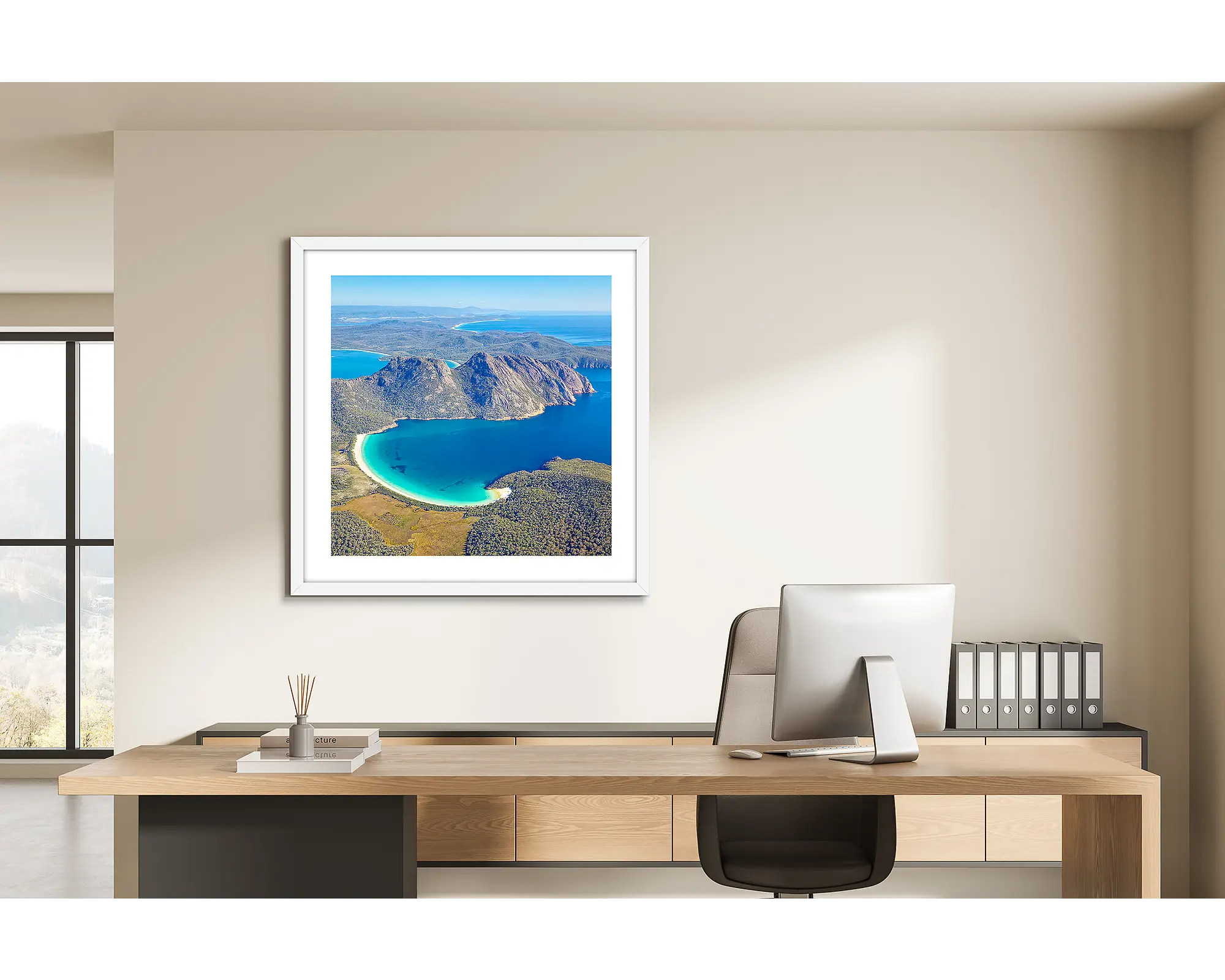 Blue Beauty. Wineglass Bay, Frecyinet National Park.