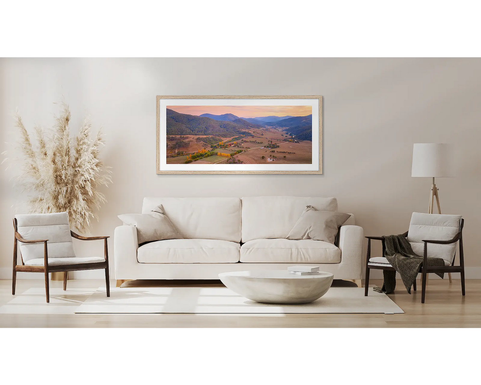 Brindabella Rise. Brindabella Station at sunrise, New South Wales.