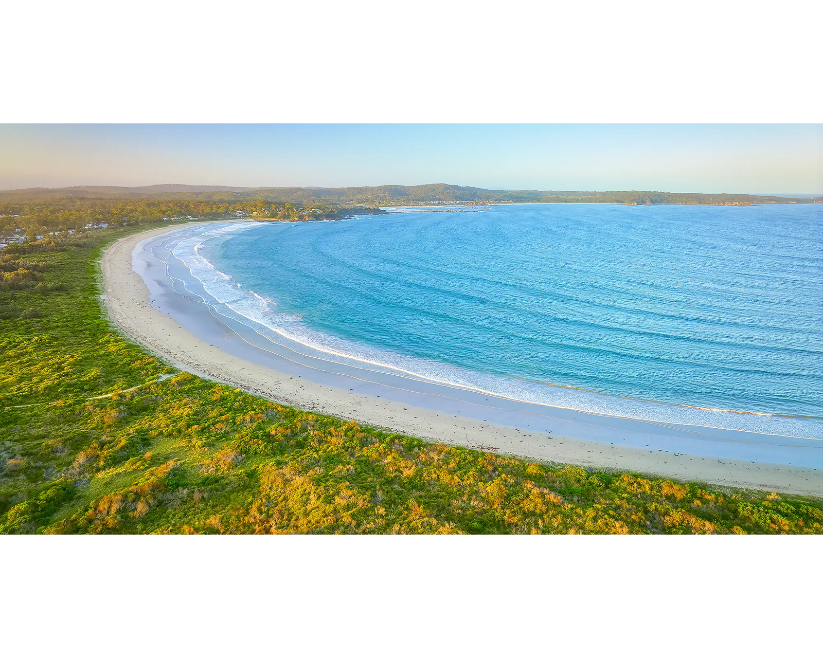 Broulee Blues. Broulee Beach at sunset, South Coast, NSW.