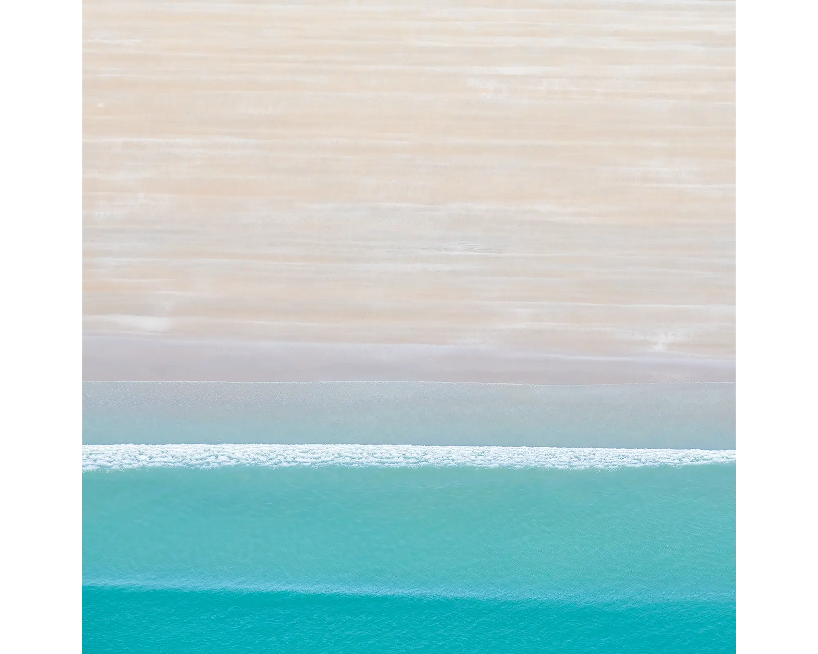Cable Calm - Acrylic Block - Broome, The Kimberley, coastal artwork.