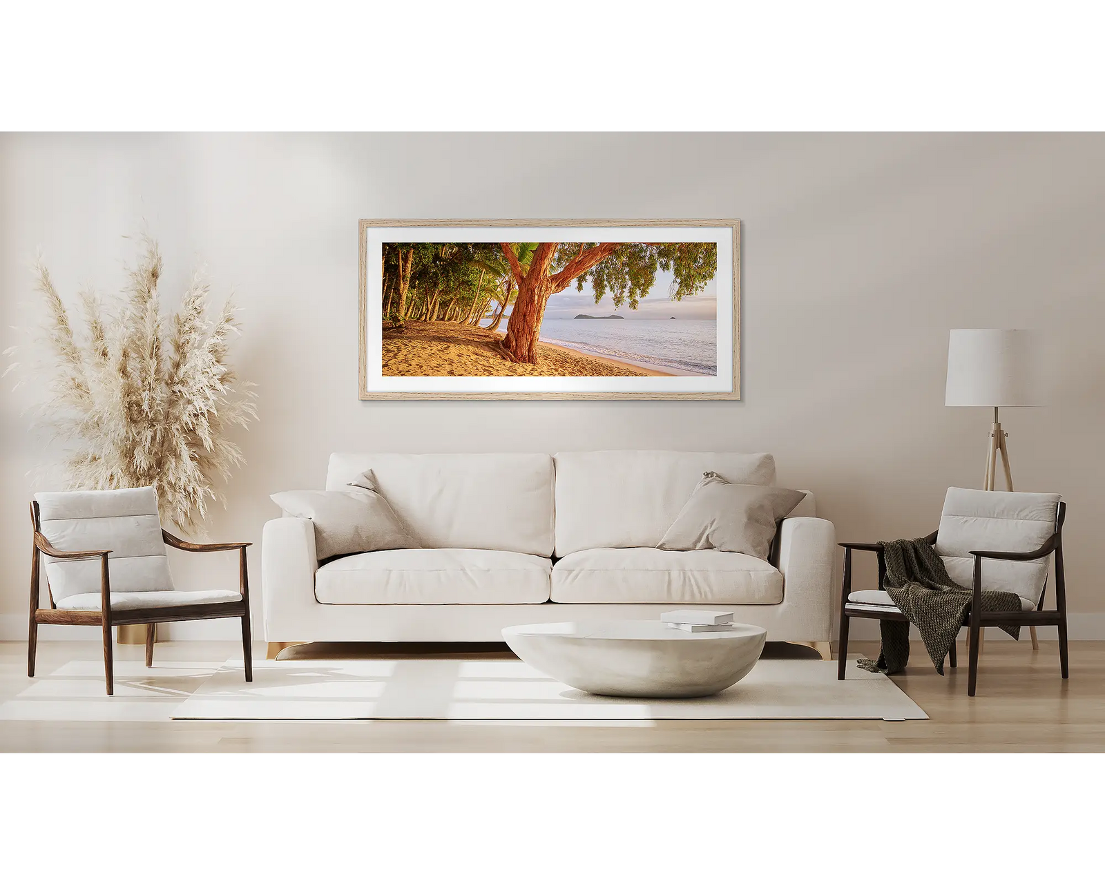 Cairns Escape. Sunrise on Cairns beach, Queensland, Australia. 