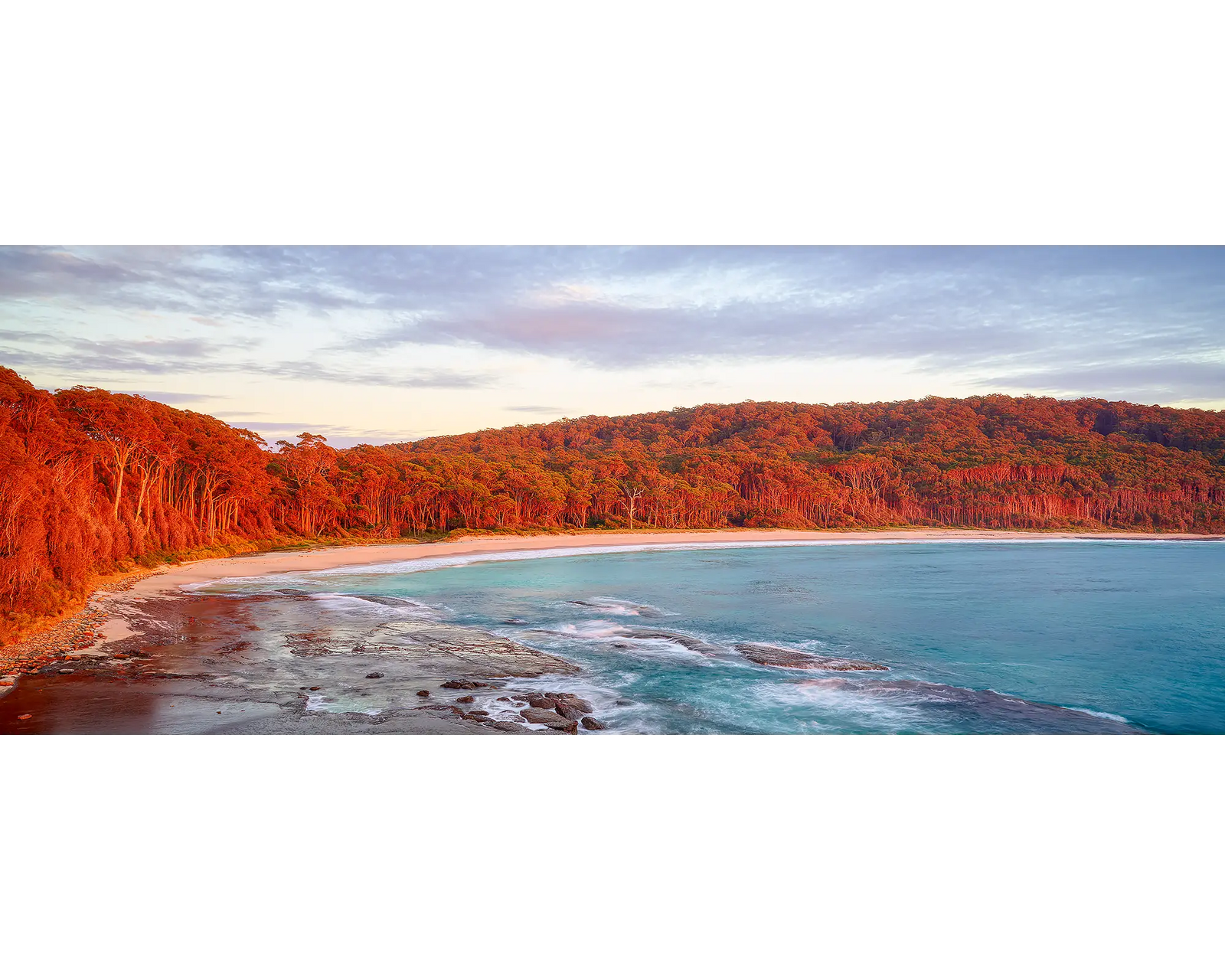 Calm At Depot Beach, Murramarang National Park.