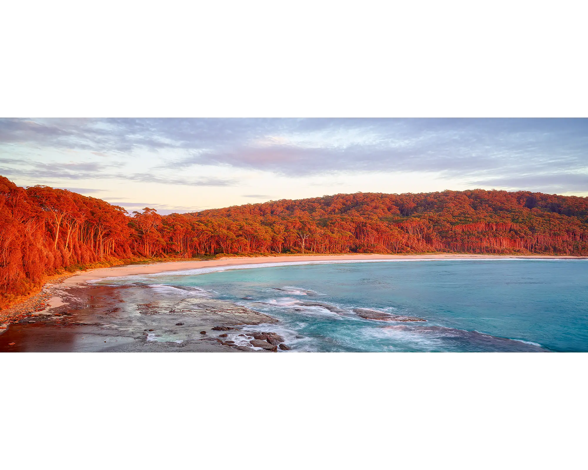 Calm At Depot Beach, Murramarang National Park.