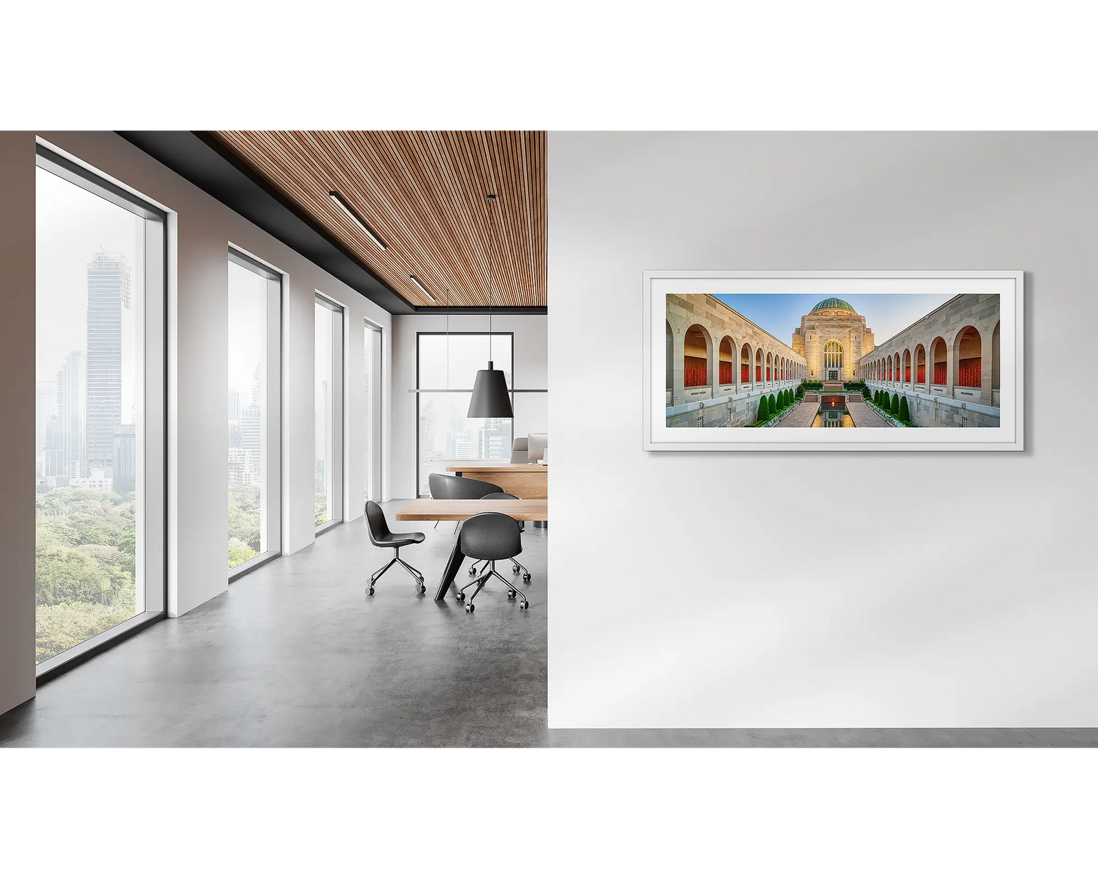 Calm Contemplation. Pool of reflection and roll of honour, Australian War Memorial, Canberra. 