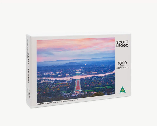 Jigsaw Puzzle Canberra By Night 1000pc - Trevor Dickinson main image 1