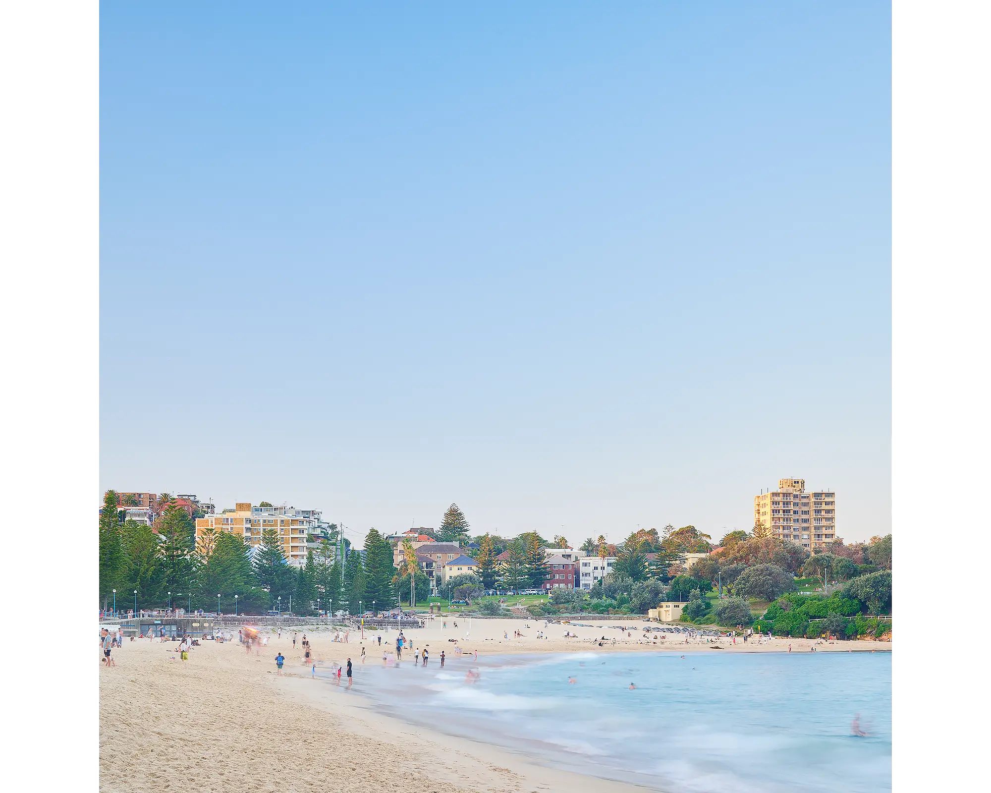 Sunset at Coogee Beach, Sydney.