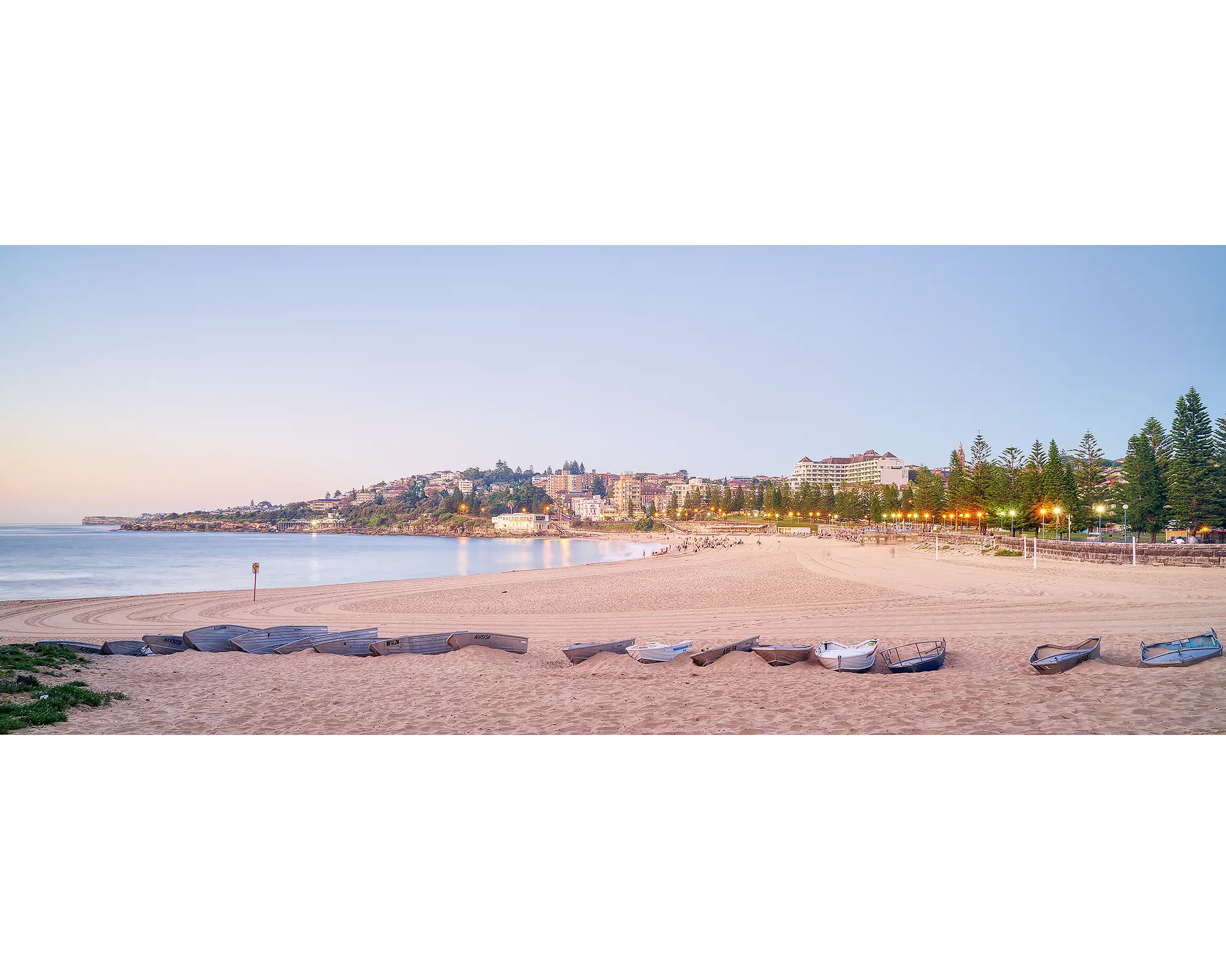 Coogee Sands - Sunrise at Coogee Beach, Sydney.