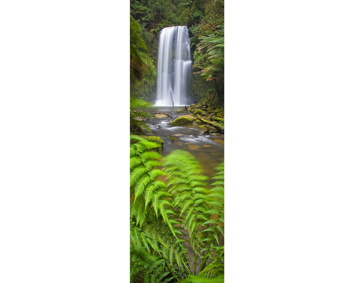 CRashing Over The Edge - Beauchamp Falls waterfall, Victoria, Australia.