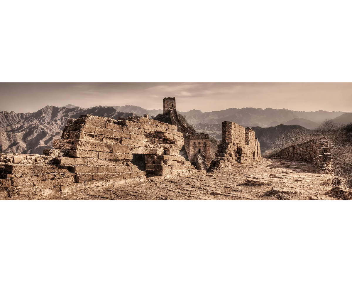 Crumbling Wall - Great Wall Of China.