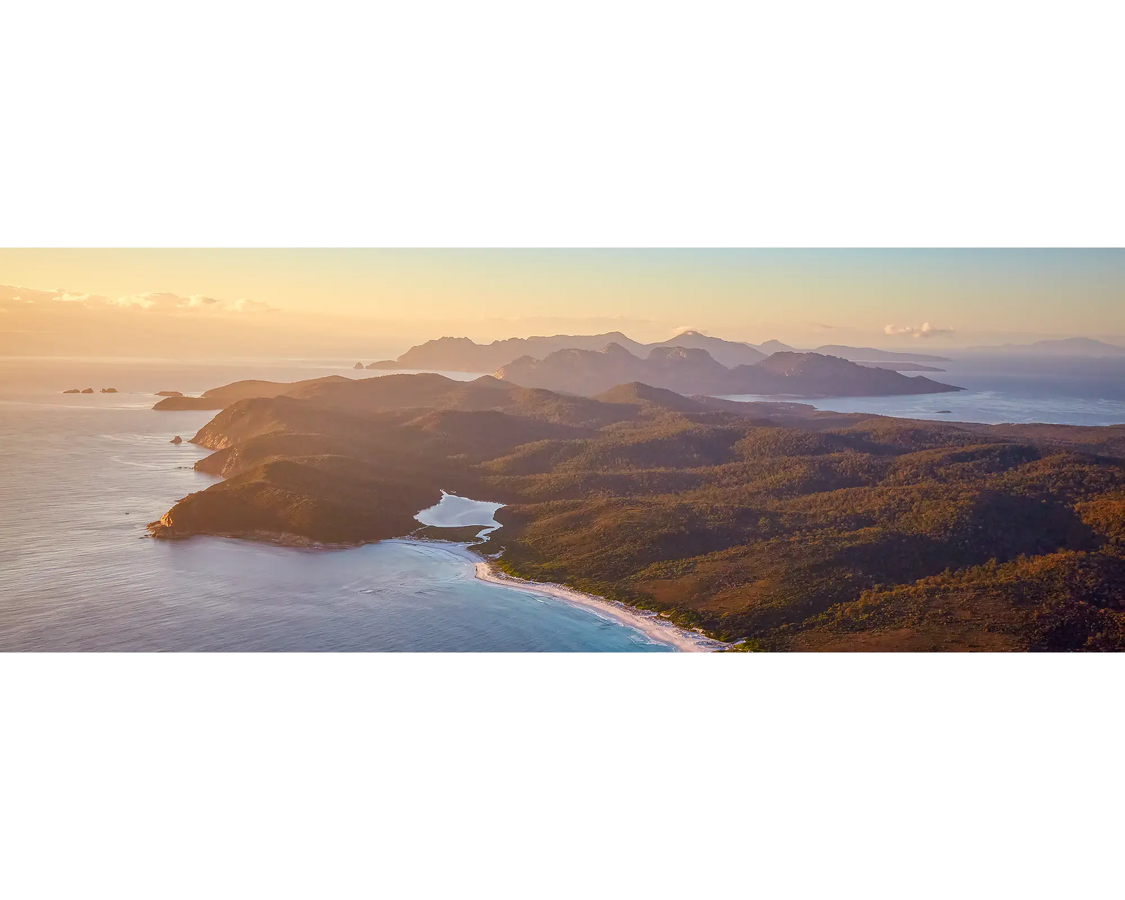Dawn Over Frecyinet. Sunrise over Frecyinet National Park.