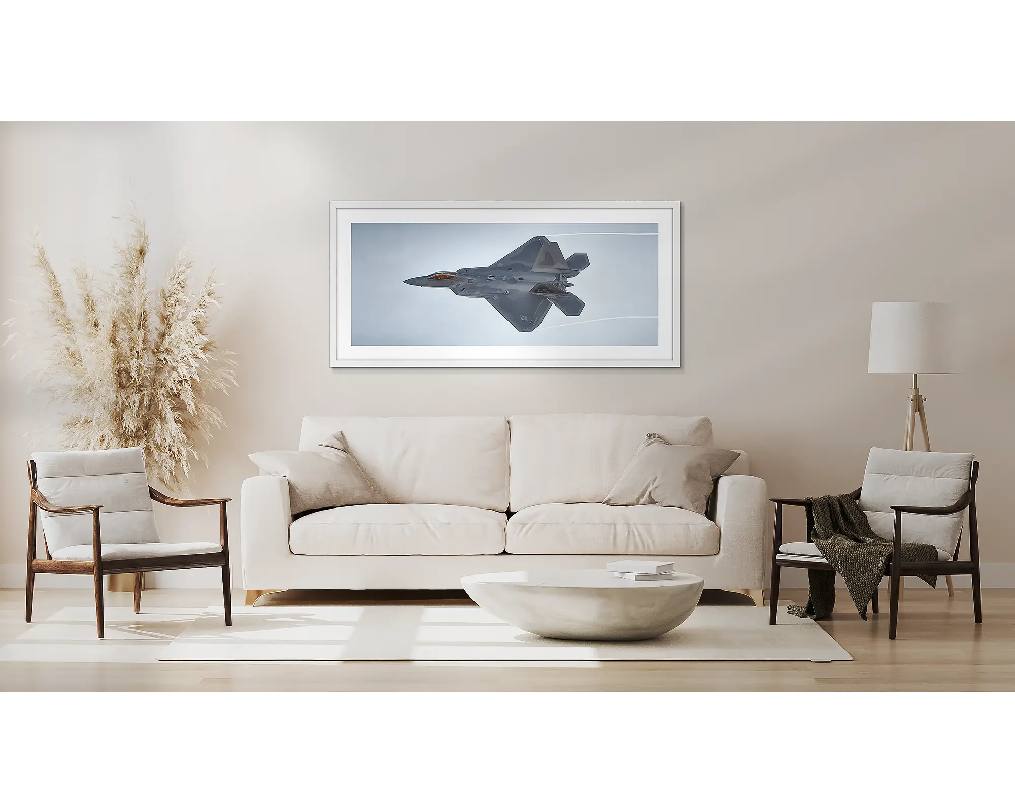 Dominating the Skies. United States Air Force F-22 Raptor in flight.