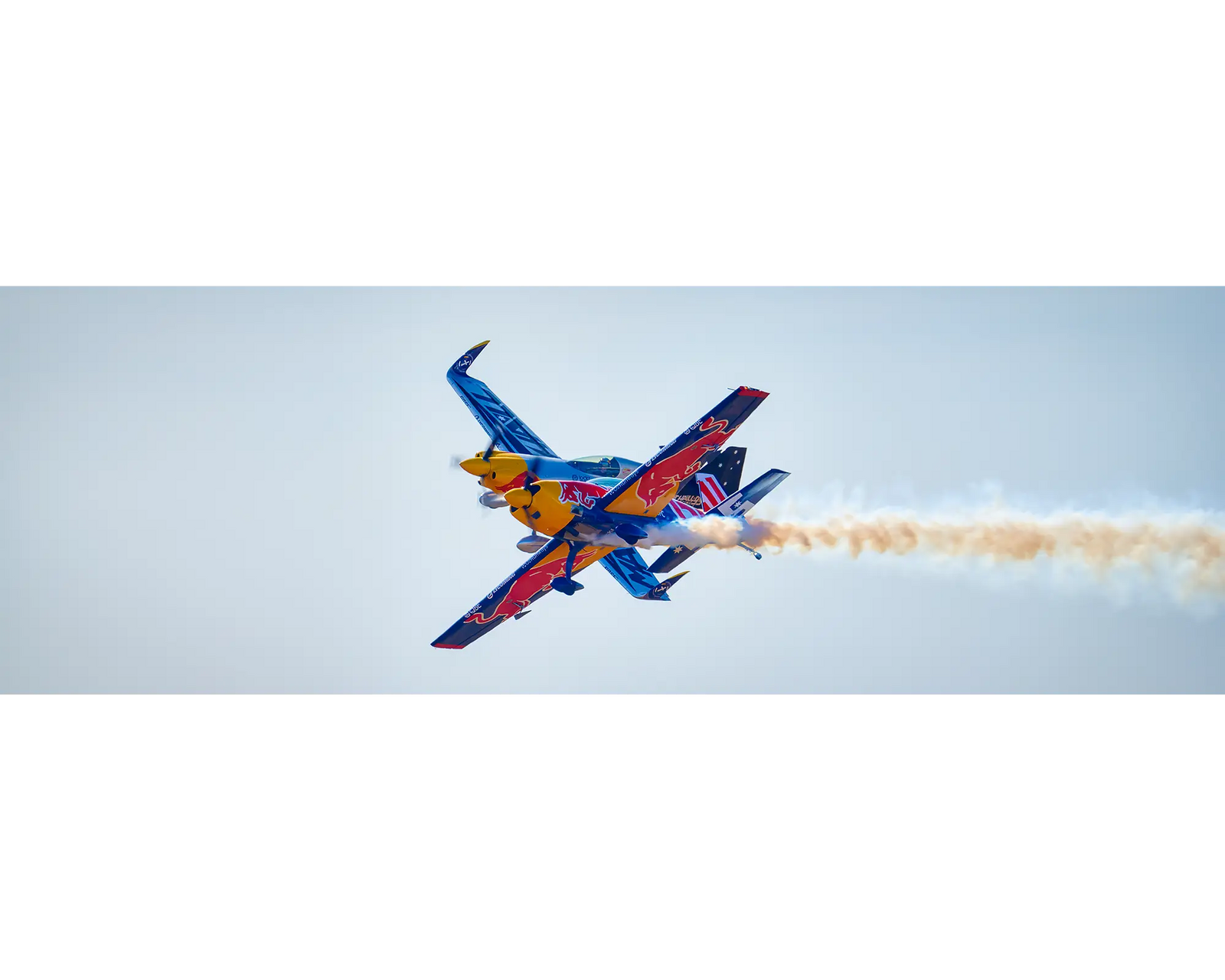 Double Trouble. Matt Hall Racing MXS-R and Emma McDonald Extra 300L aerobatic aircraft.