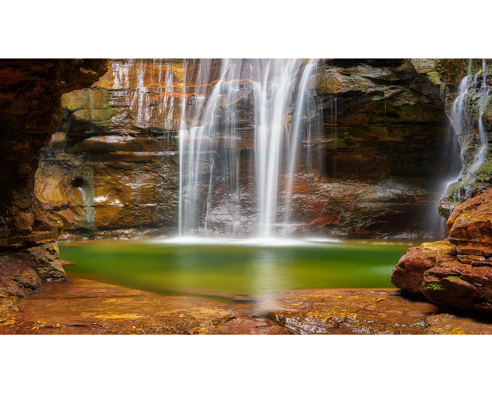 Empress Waters. Waterfall, Blue Mountains, New South Wales, Australia.