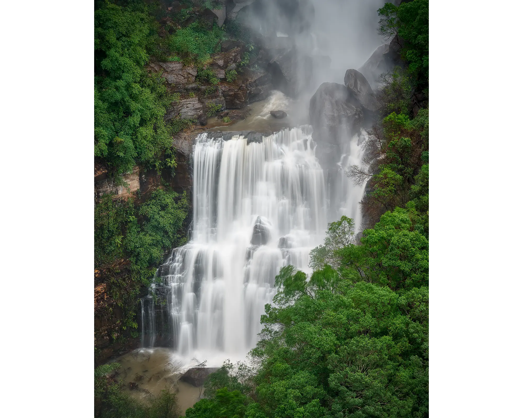 Energy Fitzroy Falls, Morton National Park, New South Wales, Australia.