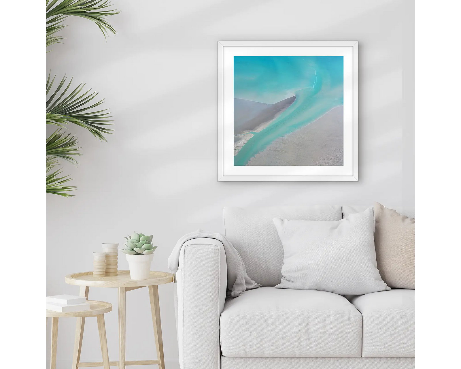 Entry. Tidal patterns viewed from the air over Roebuck Bay, the Kimberley, Western Australia.