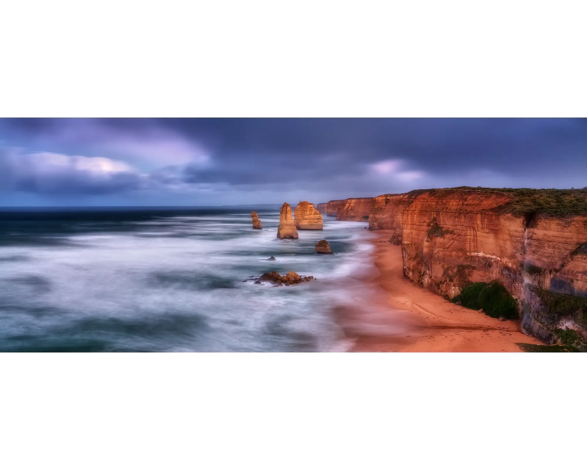 Erosion Of The Apostles. Twelve Apostles, Great Ocean Road, Victoria, Australia.