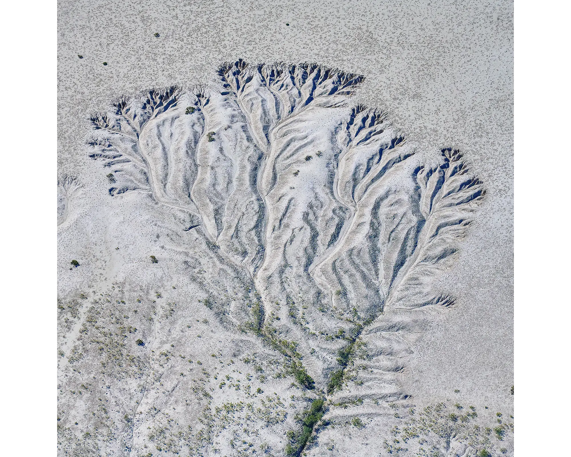 Tidal patterns in sand, Willie Creek, Kimberley, Western Australia.
