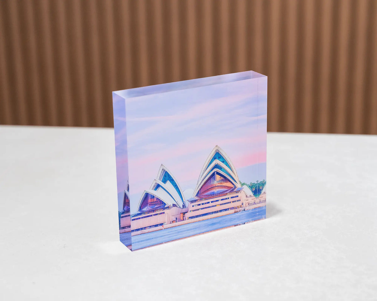 EVENING AT THE OPERA - ACRYLIC BLOCK