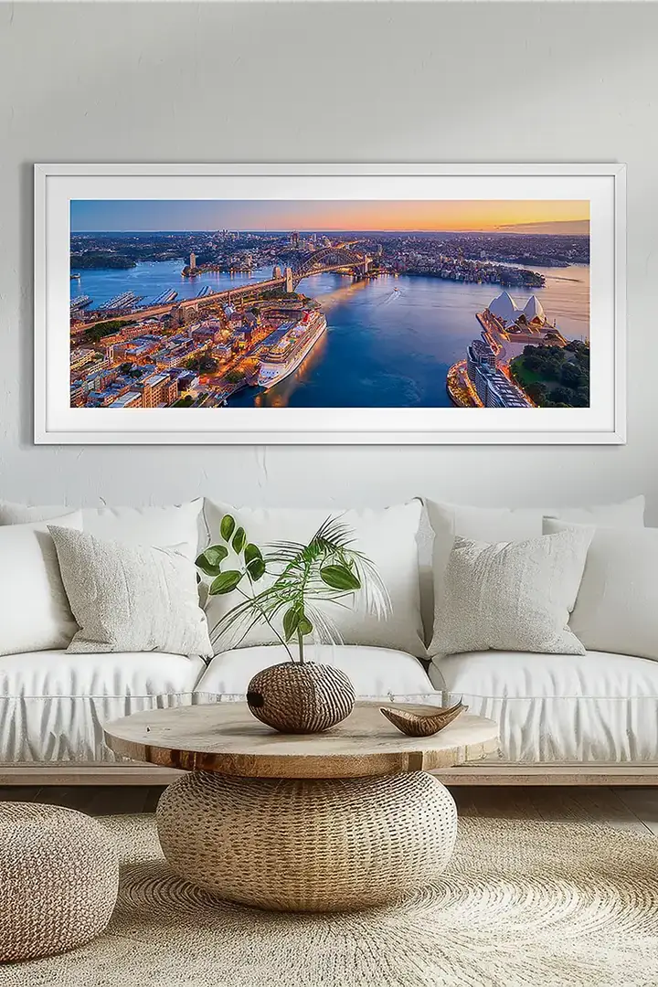 Extra Large wall art print collection.