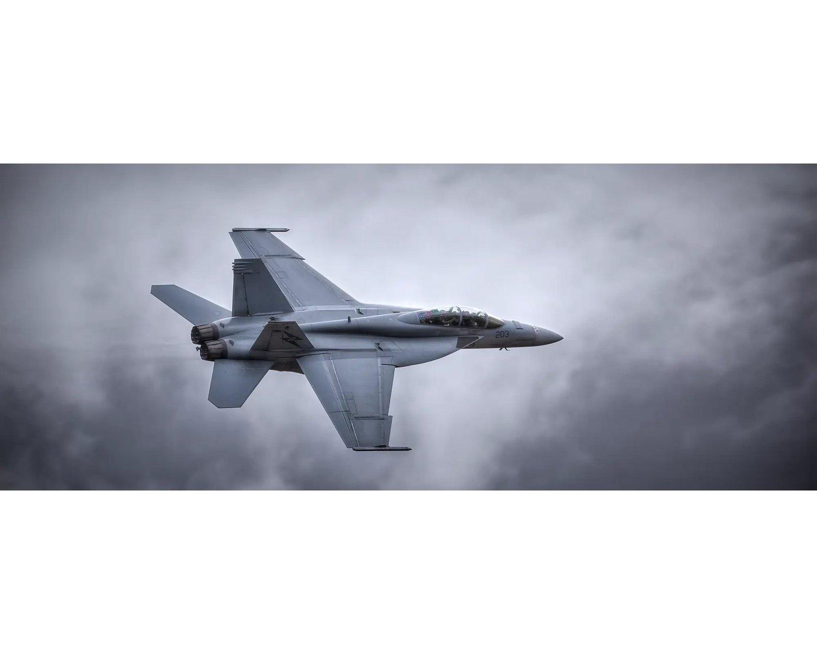 Fighting First. Royal Australian Air Force F-18F Super Hornet from 1 Squadron.