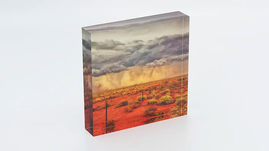 Flinders Ranges acrylic block collection. Australian Artwork.