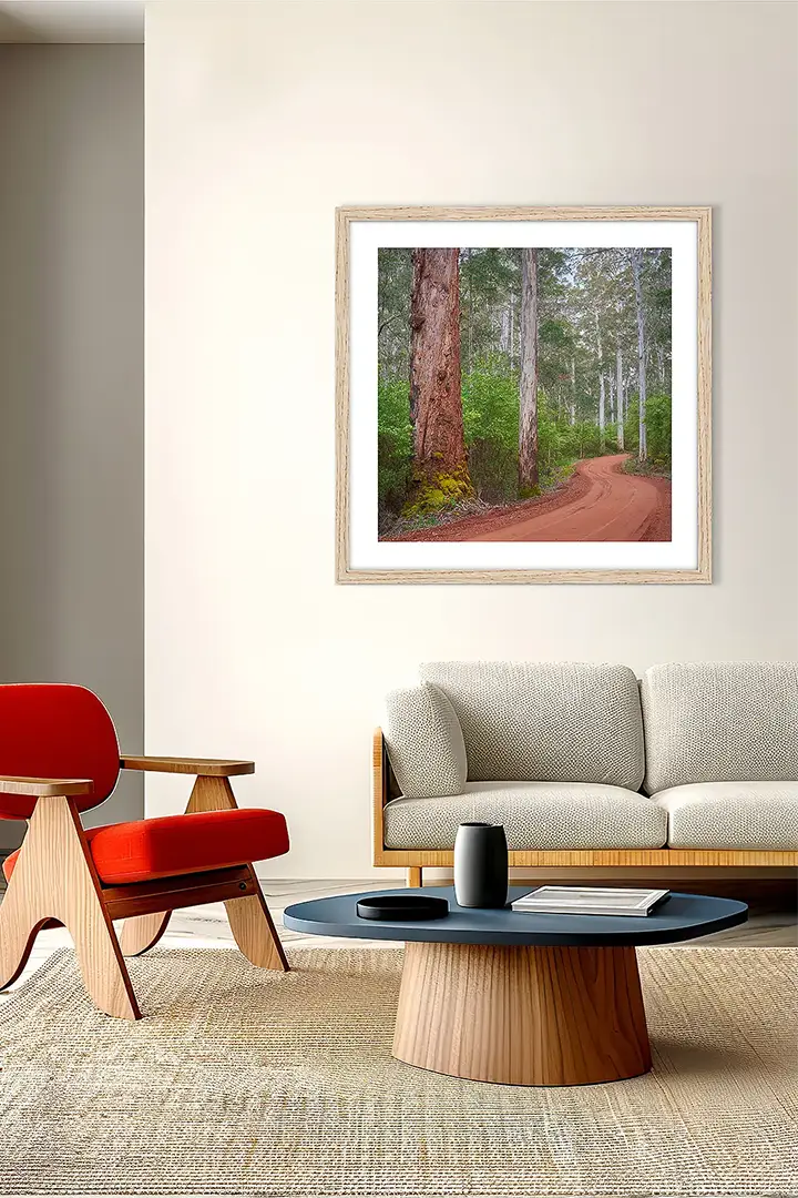 Forests wall art print collection.