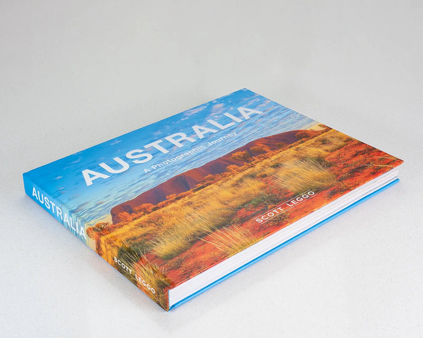 Front cover of Australia book.