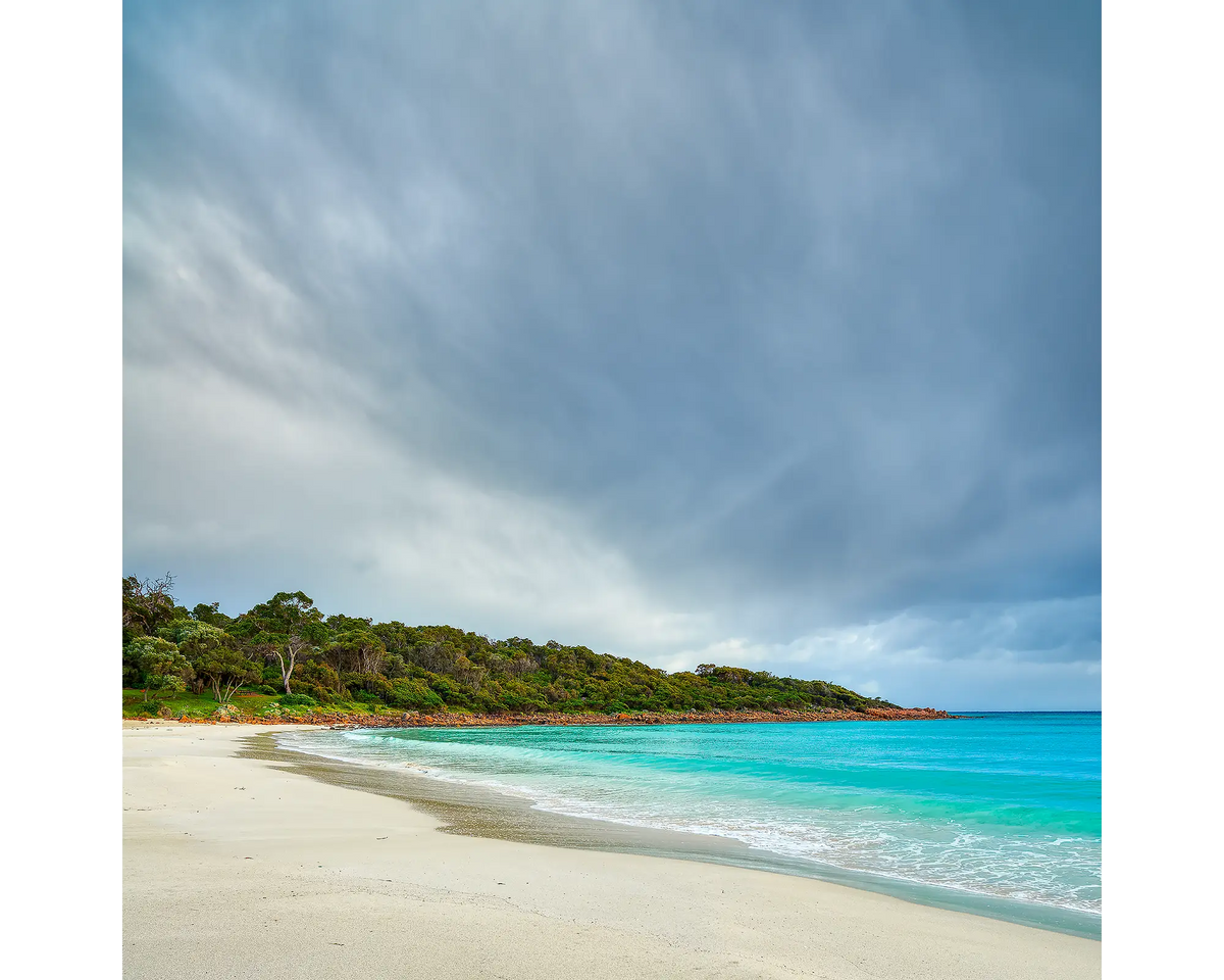 GeograSunrise with cloud, Meelup Beach, Geographe Bay, Western Australia