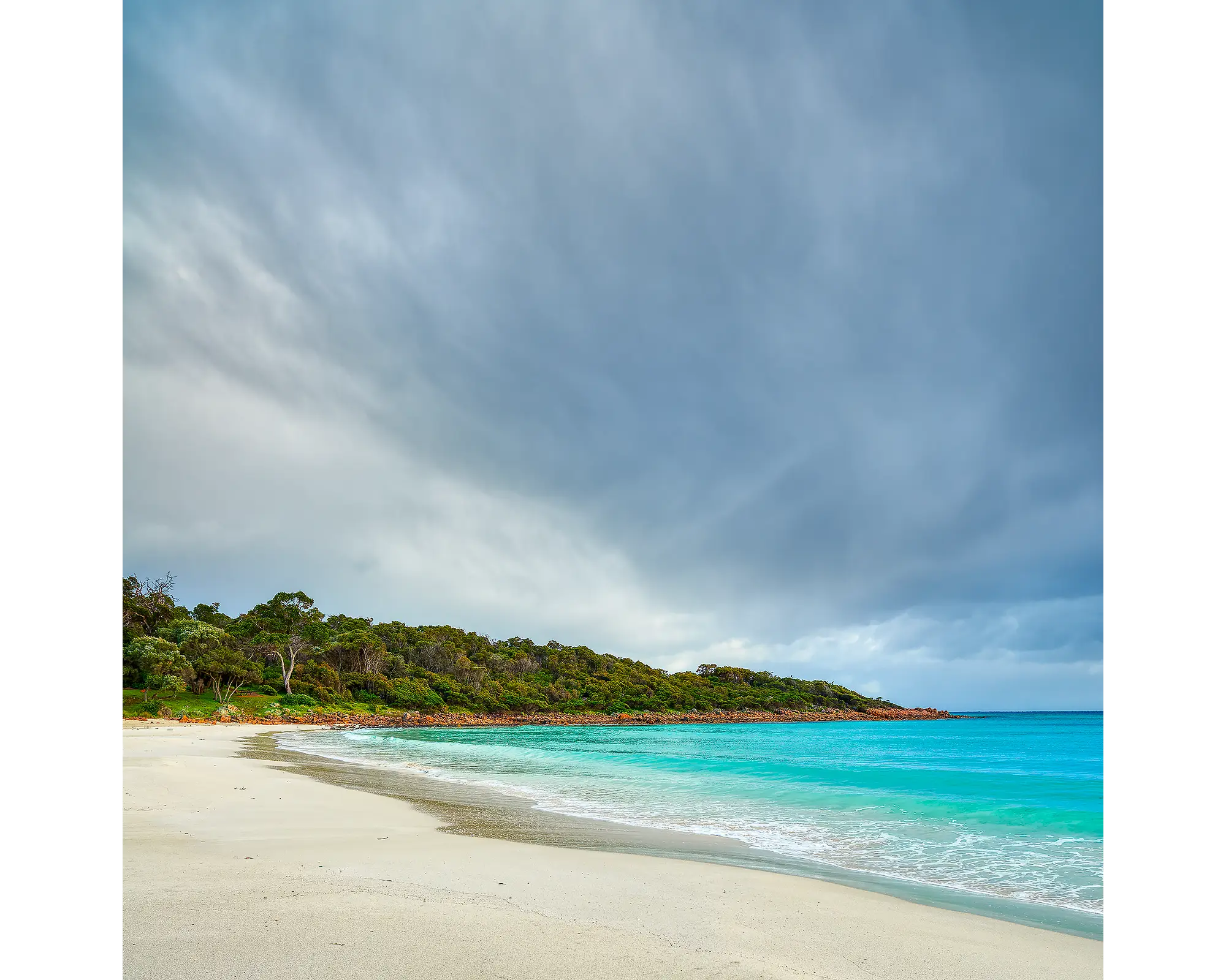 GeograSunrise with cloud, Meelup Beach, Geographe Bay, Western Australia