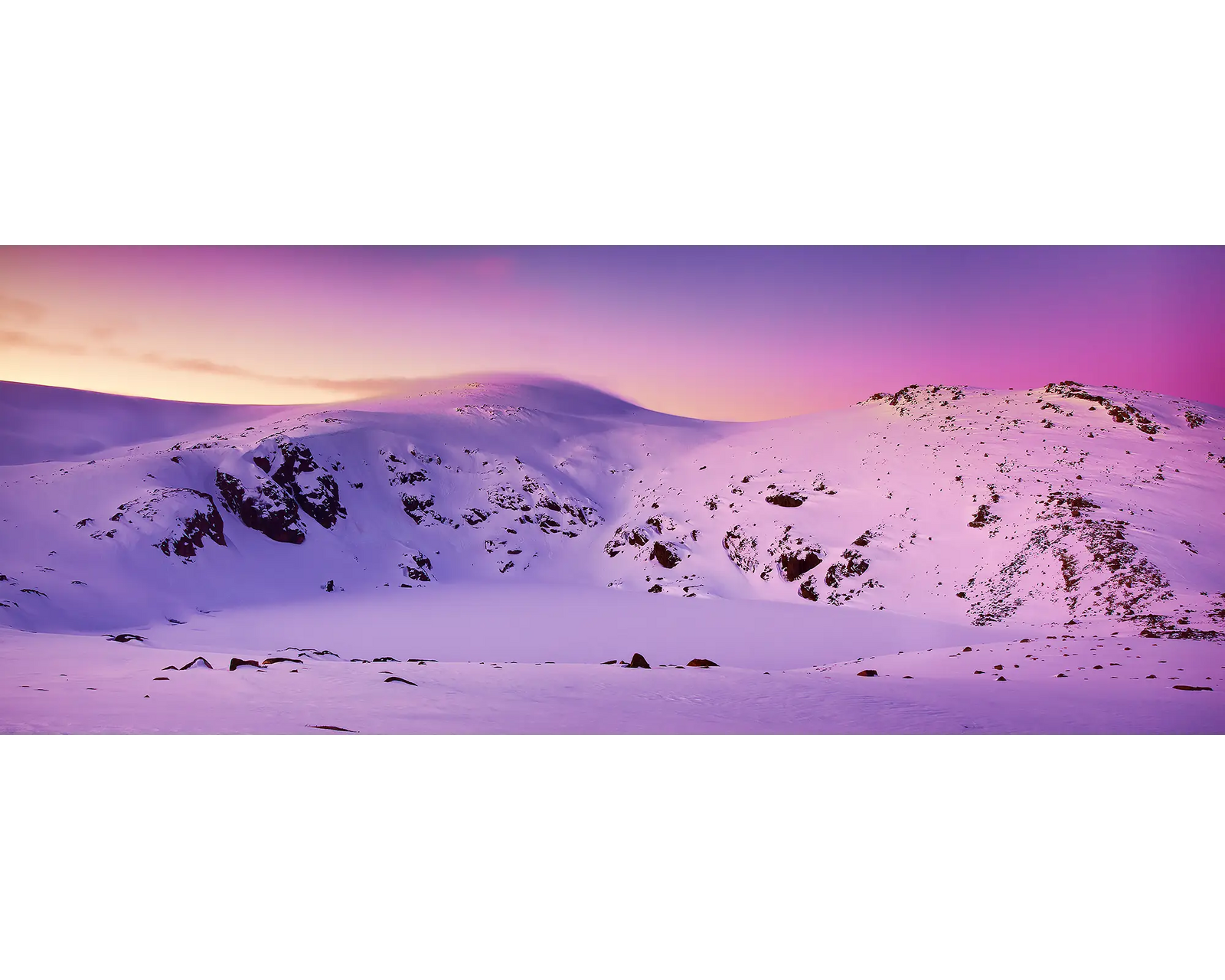 Glacial Landscape - Blue Lake, Kosciuszko National Park, New South Wales, Australia