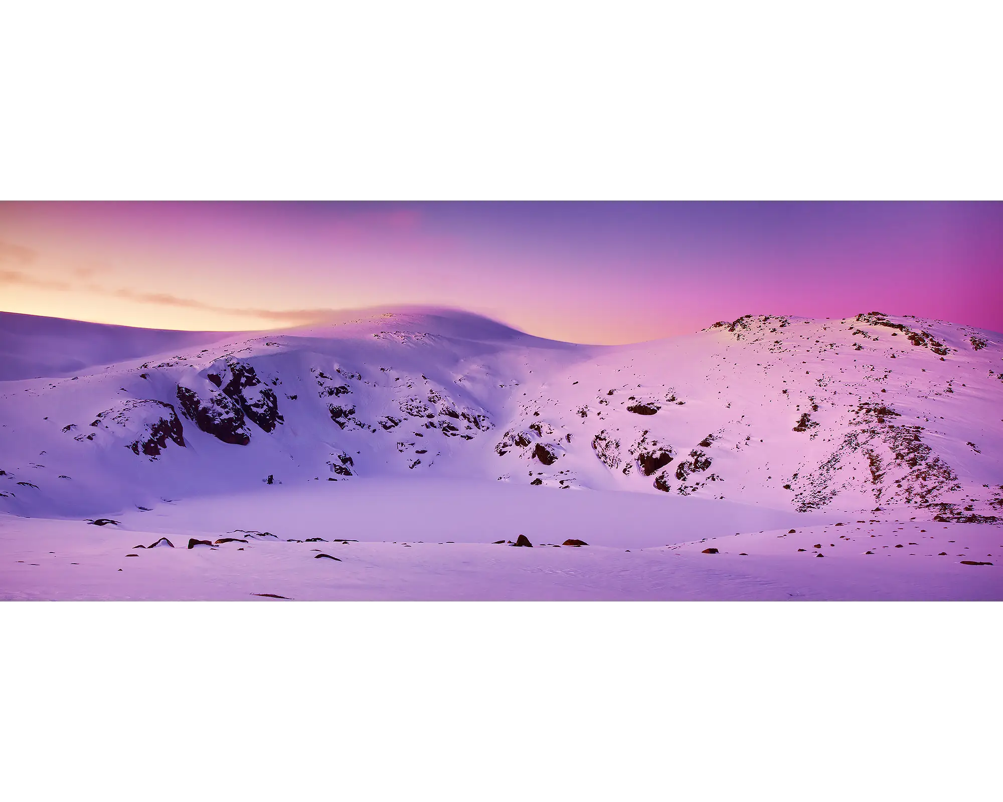 Glacial Landscape - Blue Lake, Kosciuszko National Park, New South Wales, Australia