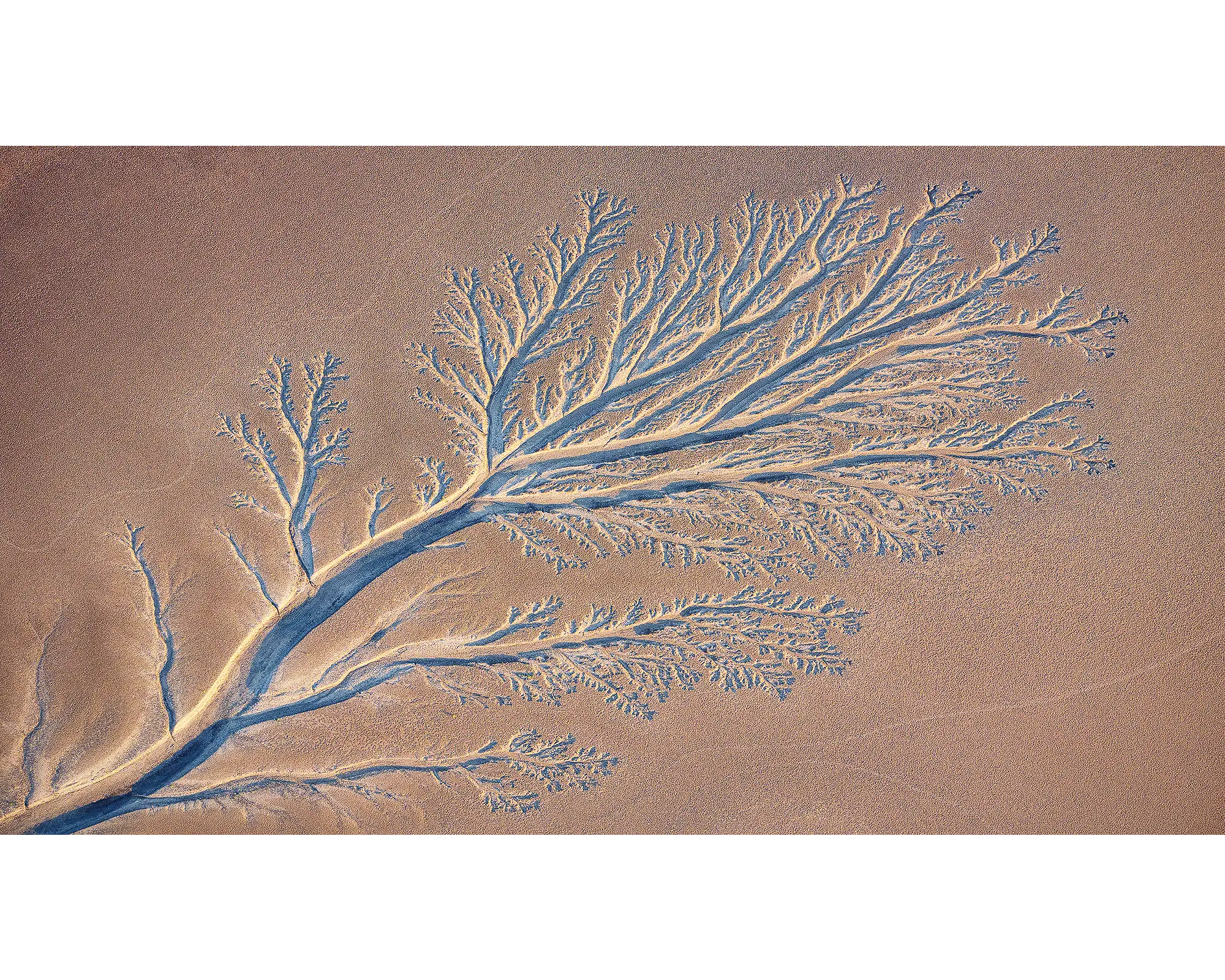 Groundwork. River patterns, The Kimberley, Western Australia.