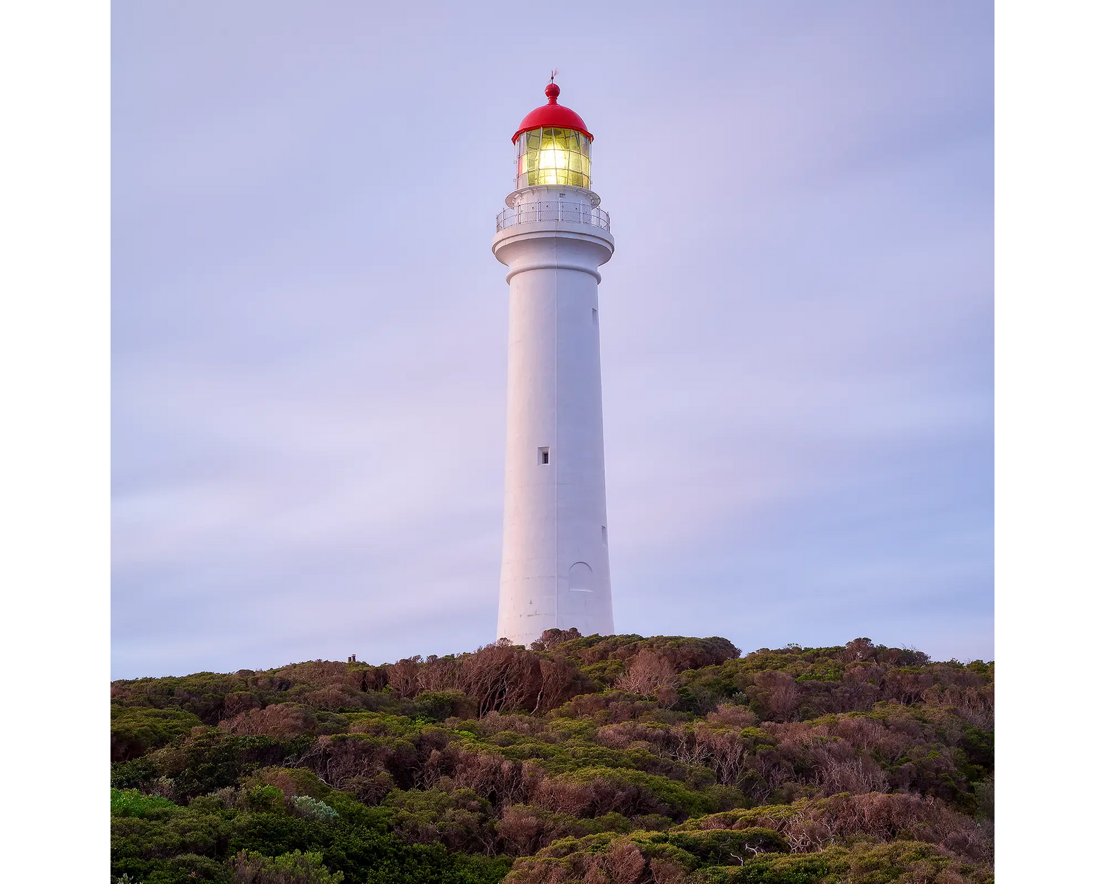 Guiding Light. Split Point Lighthouse. Aireys Inlet.