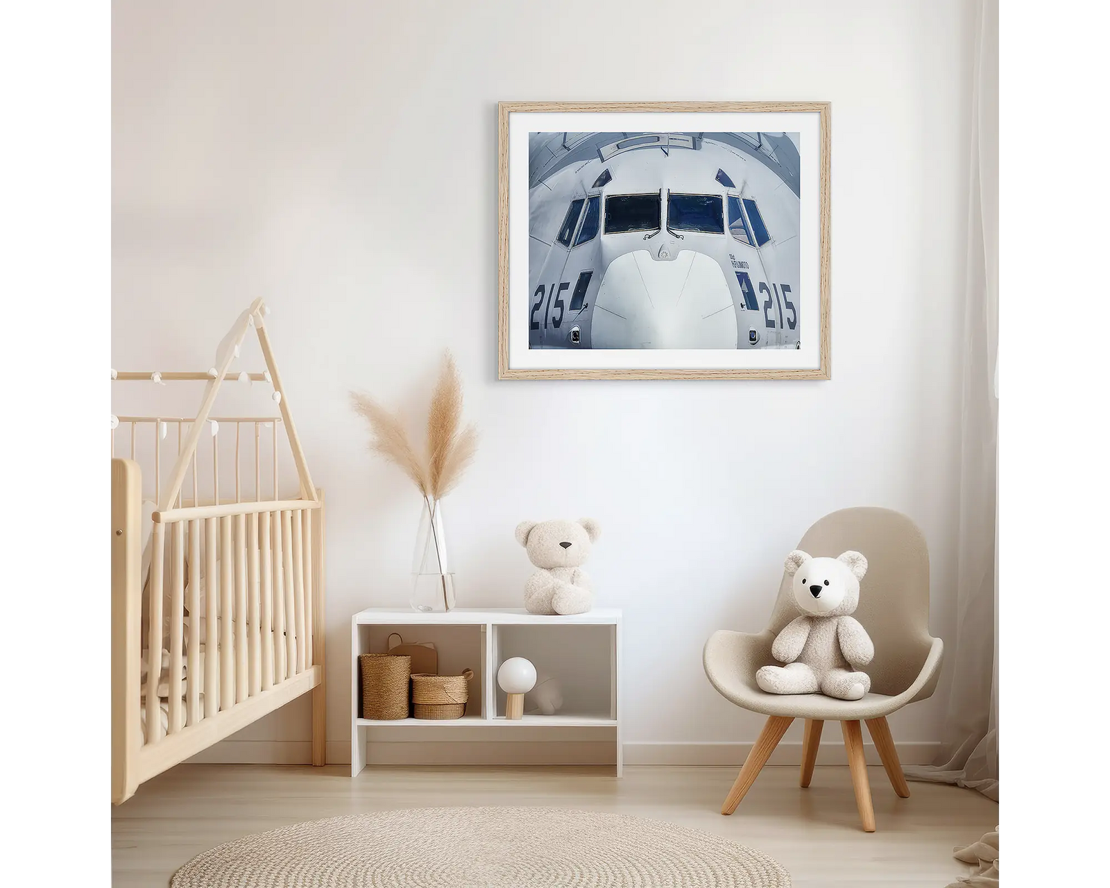 Kawaski C-2 Head on of cockpit, Japanese Air Self Defence Force
